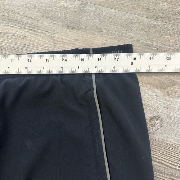 Under Armour Black & Gray Mens Small Athletic Elastic Waist Classic Track Pants - Picture 7 of 11